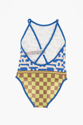 Costume da Bagno Intero SANDIE a Doppia Fantasia