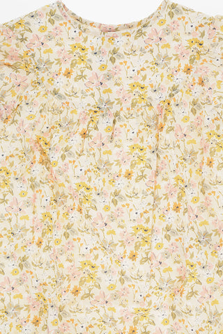 Floral Patterned Cotton ALINDA Dress