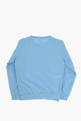 Lightweight Cotton Crew-Neck Sweatshirt