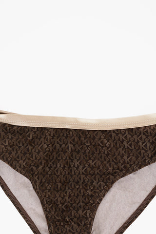 MICHAEL Costume da Bagno Bikini con Monogram All Over