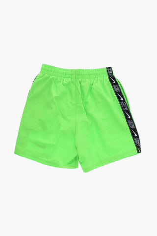 SWIM Boxer-Badehose 4 VOLLEY mit Logostreifen an den Seiten