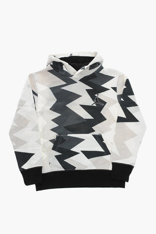 AIRJORDAN Two-Tone Hoodie With Maxi Patch Pocket