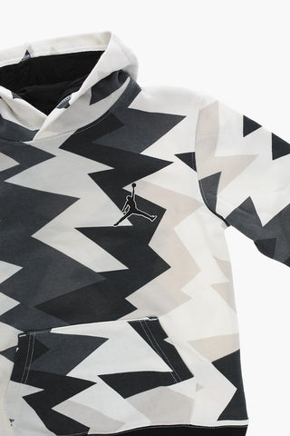 AIRJORDAN Two-Tone Hoodie With Maxi Patch Pocket
