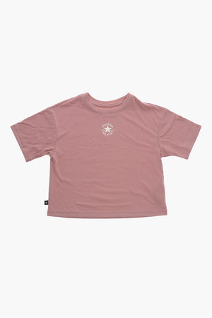 ALL STAR CHUCK TAYLOR Solid Crewneck T-Shirt with Logo