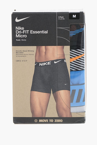 Set 3개입 Dri-Fit 박서 엘라스틱 로고 허리밴드