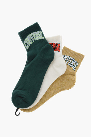 Stretchy Ribbed 3 Pairs of Socks Set