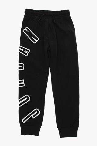 AIR JORDAN Solid Color Joggers with Side Print