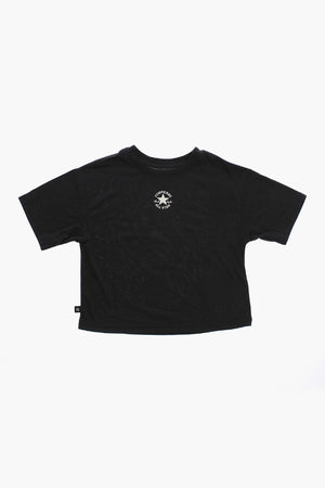 ALL STAR CHUCK TAYLOR Crew Neck T-Shirt in Solid Color with Logo