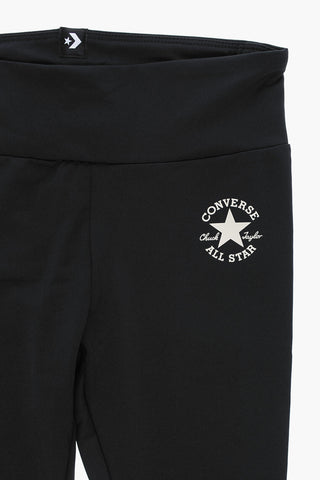 ALL STAR CHUCK TAYLOR Leggings a Vita Alta con Logo a Contrasto