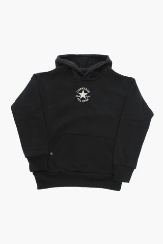 ALL STAR CHUCK TAYLOR Solid Hoodie with Contrasting Logo