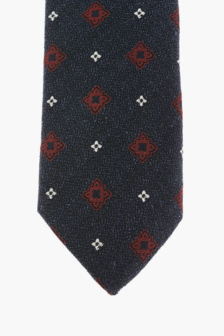 Embroidered Kipper Tie