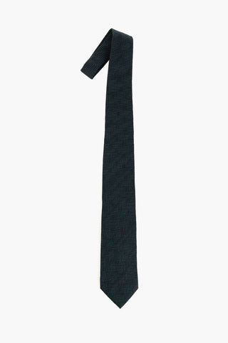 Chevron Motif Two-Tone Tie