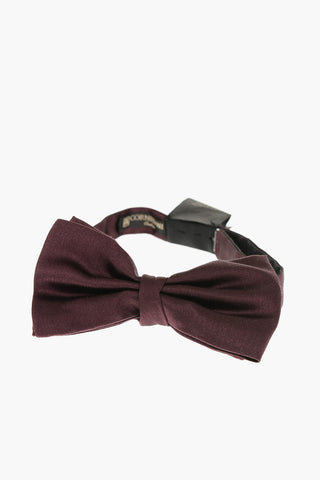Solid Color Silk Bow Tie