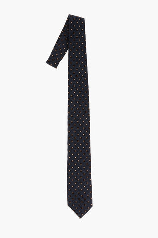 Embroidered Kipper Tie