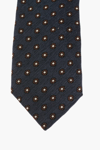 Embroidered Kipper Tie