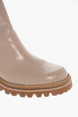 SEE BY Brushed Leather MOZART Chelsea Booties