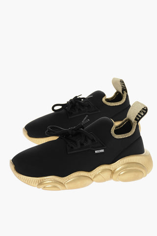 COUTURE! Sneakers Allacciate TOY con Suola Lamè
