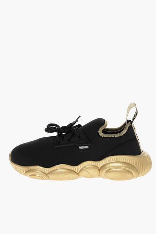 COUTURE! Sneakers Allacciate TOY con Suola Lamè
