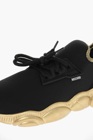COUTURE! Sneakers Allacciate TOY con Suola Lamè
