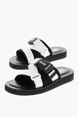 COUTURE! Fabric Slippers with Safety Buckle