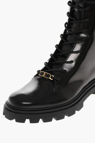 Carrion Sole TIMBER Leather Combat Booties
