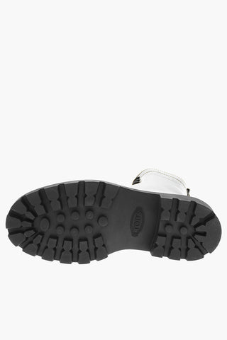 Carrion Sole TIMBER Leather Combat Booties