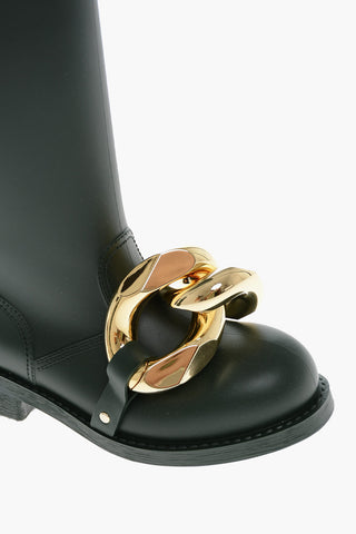 Rubber CHAIN Mid Boots