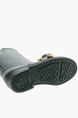 Rubber CHAIN Mid Boots
