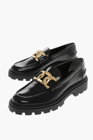 Carrion Sole CHAIN Leather Loafers