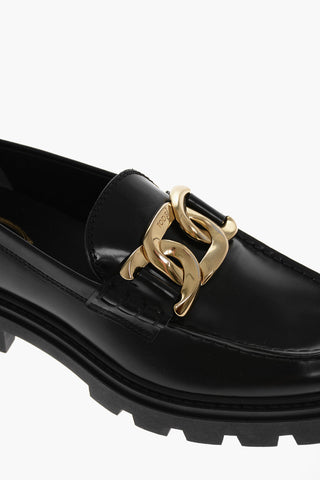 Carrion Sole CHAIN Leather Loafers