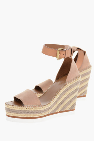 SEE BY Rope Wedge VILLAGE Suede Sandals 13cm
