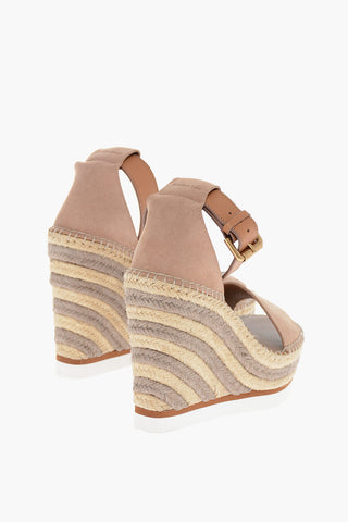SEE BY Rope Wedge VILLAGE Suede Sandals 13cm