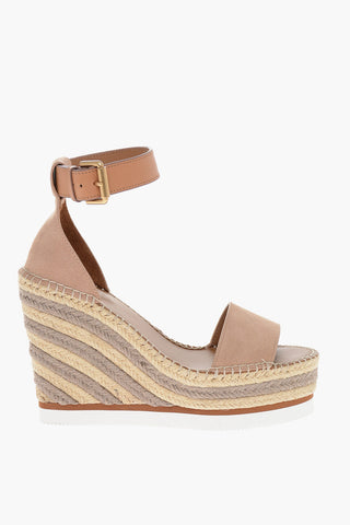SEE BY Rope Wedge VILLAGE Suede Sandals 13cm