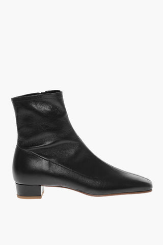Squared Toe ESTE Leather Booties