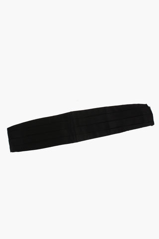Pleated Silk Cummerbund