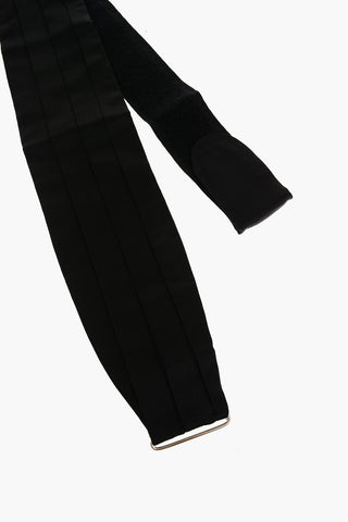 Pleated Silk Cummerbund