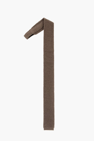 Silk and Cashmere Knitted Tie
