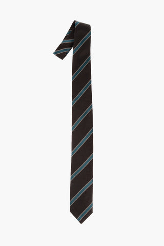Regimental Striped Silk Tie
