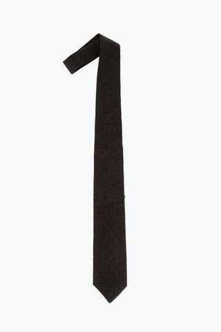 Herringbone Motif Tie