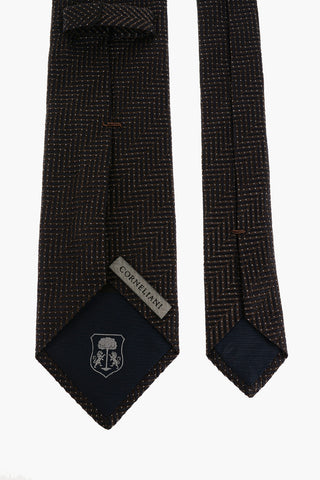 Herringbone Motif Tie