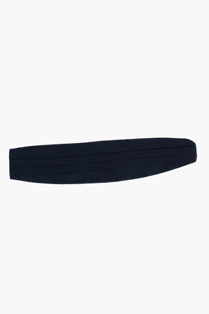 Pleated Silk Cummerbund