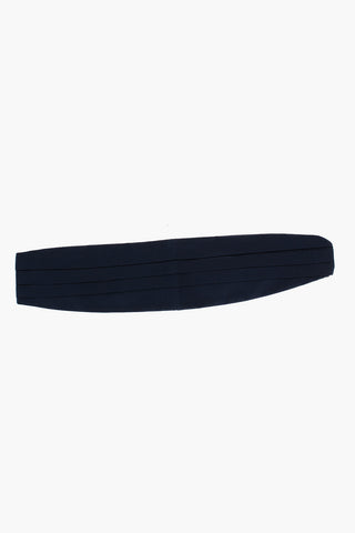 Pleated Silk Cummerbund