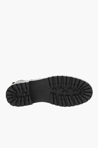 LAUREN Leather CORINNE Chelsea Booties with Carrion Sole