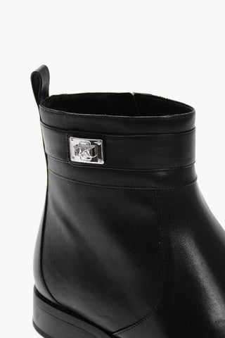 Inner Zip PADMA Leather Booties
