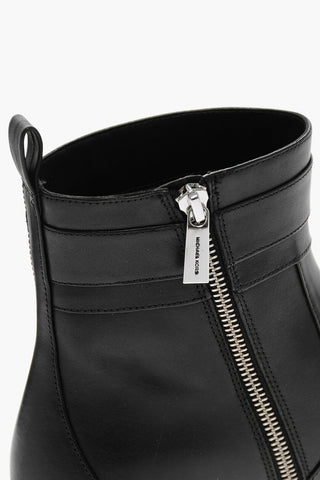 Inner Zip PADMA Leather Booties