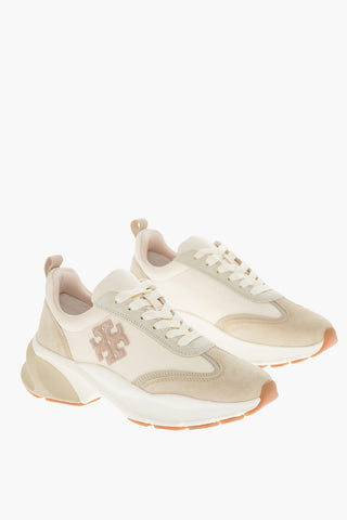 Lace-up GOOD LUCK Suede Sneakers