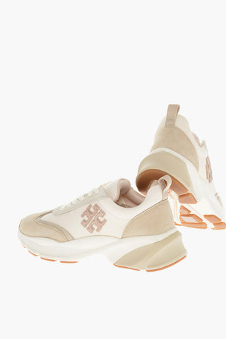 Lace-up GOOD LUCK Suede Sneakers