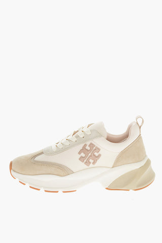 Lace-up GOOD LUCK Suede Sneakers