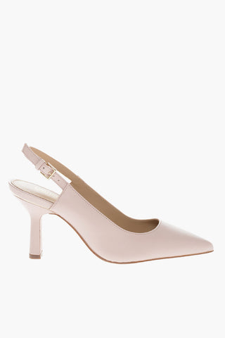 Slingbacks in Pelle CLEO con Tacco a Rocchetto 7cm