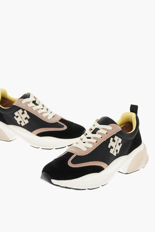 Sneakers Allacciate GOOD LUCK in Suede
